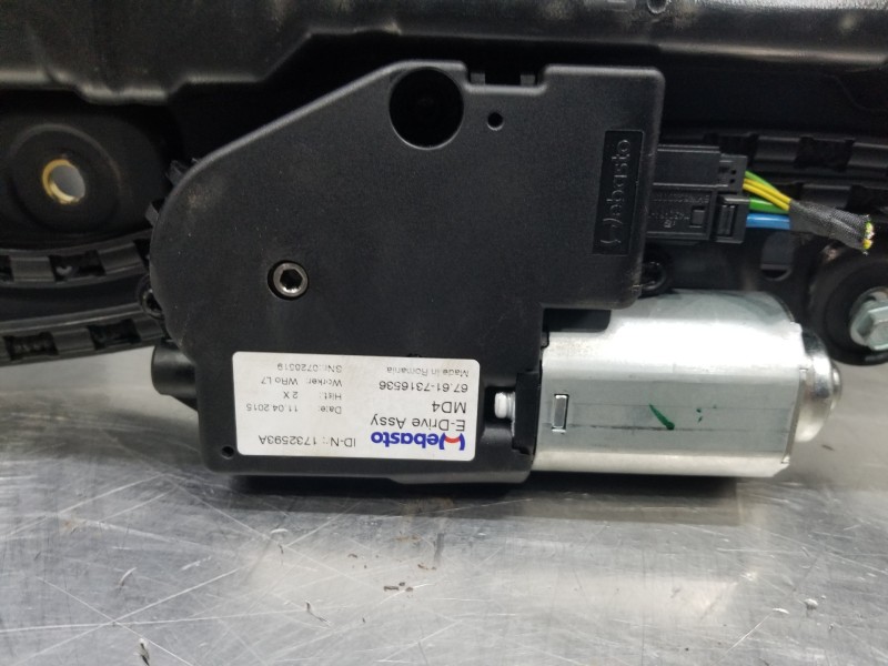 Recambio de techo electrico para bmw serie 4 gran coupe (f36) x drive referencia OEM IAM 54107300238 54107275627 67617316536