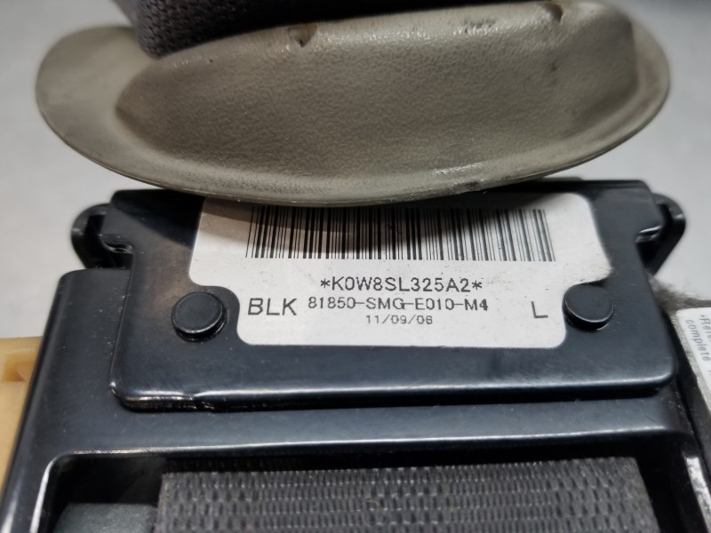 Recambio de cinturon seguridad delantero izquierdo para honda civic berlina 5 (fk) hatchback referencia OEM IAM 81850SMGE01ZA 81