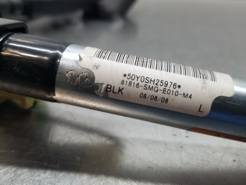 Recambio de cinturon seguridad delantero izquierdo para honda civic berlina 5 (fk) hatchback referencia OEM IAM 81850SMGE01ZA 81