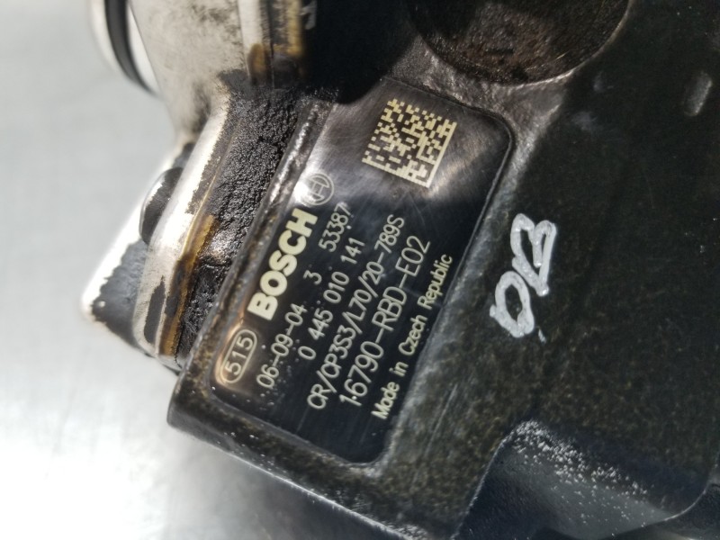 Recambio de bomba inyeccion para honda civic berlina 5 (fk) hatchback referencia OEM IAM 16790RBDE02 0445010141 