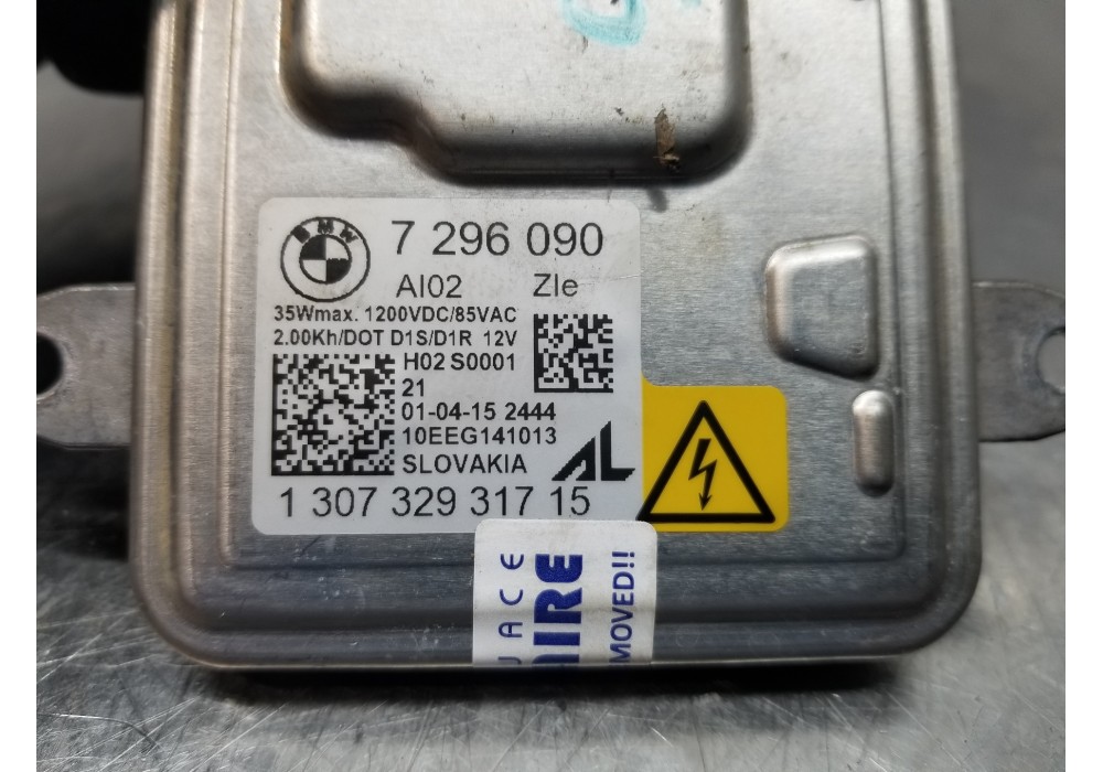 Recambio de centralita faros xenon para bmw serie 4 gran coupe (f36) x drive referencia OEM IAM 7296090 130732931715 