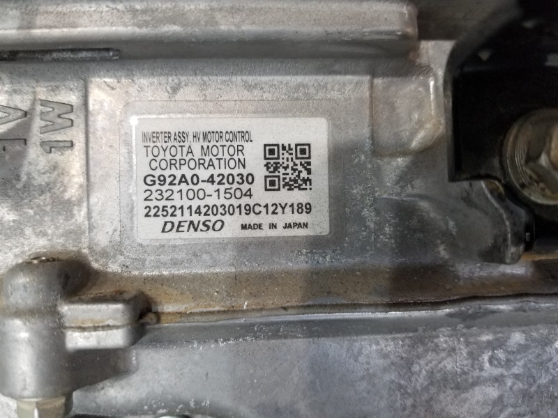 Recambio de bateria para lexus nx essence referencia OEM IAM G92A042030  