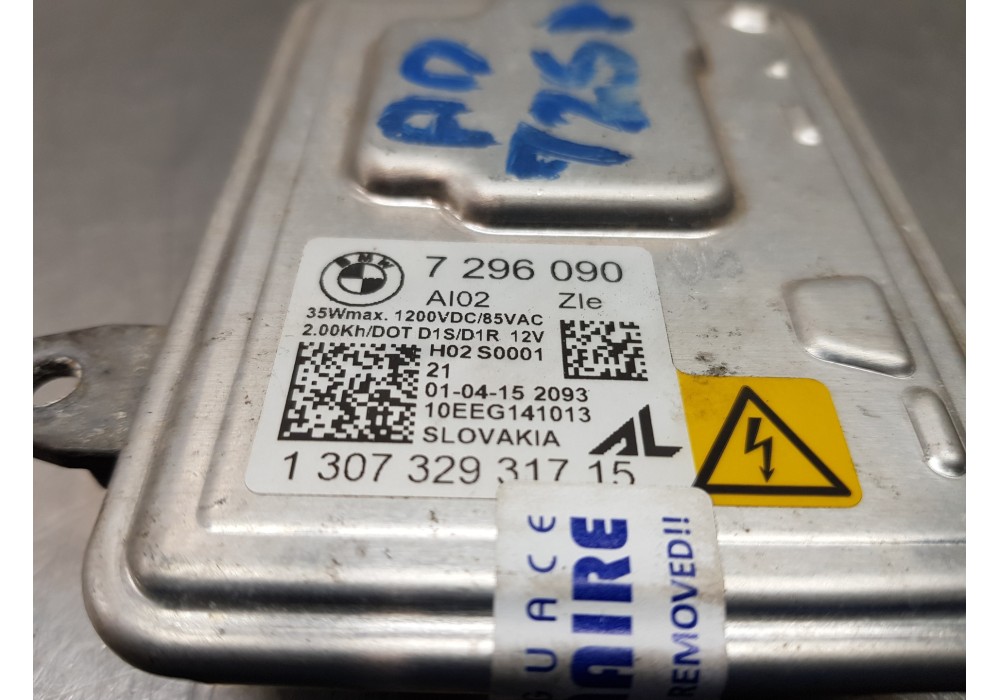 Recambio de centralita faros xenon para bmw serie 4 gran coupe (f36) x drive referencia OEM IAM 7296090 130732931715 