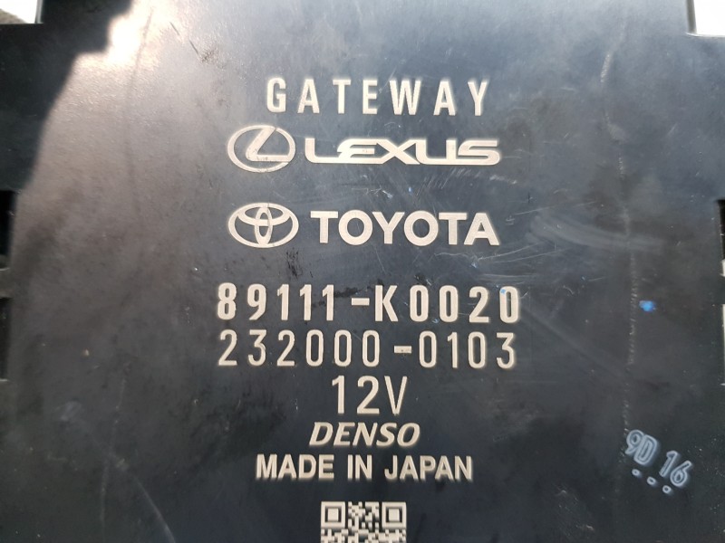 Recambio de modulo electronico para toyota yaris hybrid referencia OEM IAM 89111K0020 2320000103 