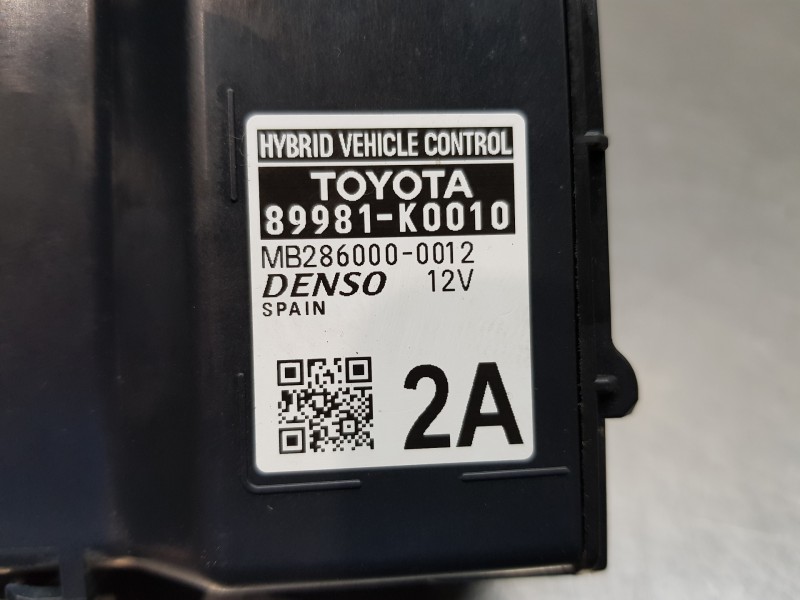Recambio de modulo confort para toyota yaris hybrid referencia OEM IAM 89981K0010 MB2860000012 
