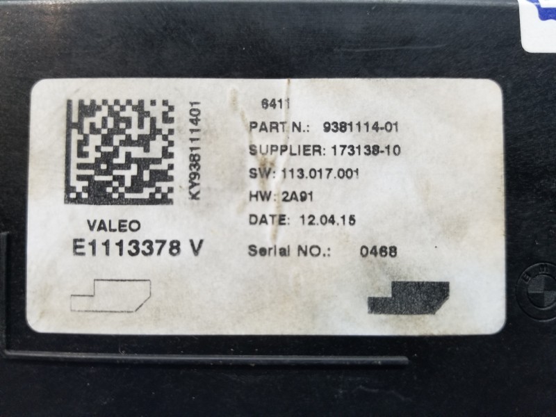 Recambio de modulo electronico para bmw serie 4 gran coupe (f36) x drive referencia OEM IAM 64119381114 9381114 