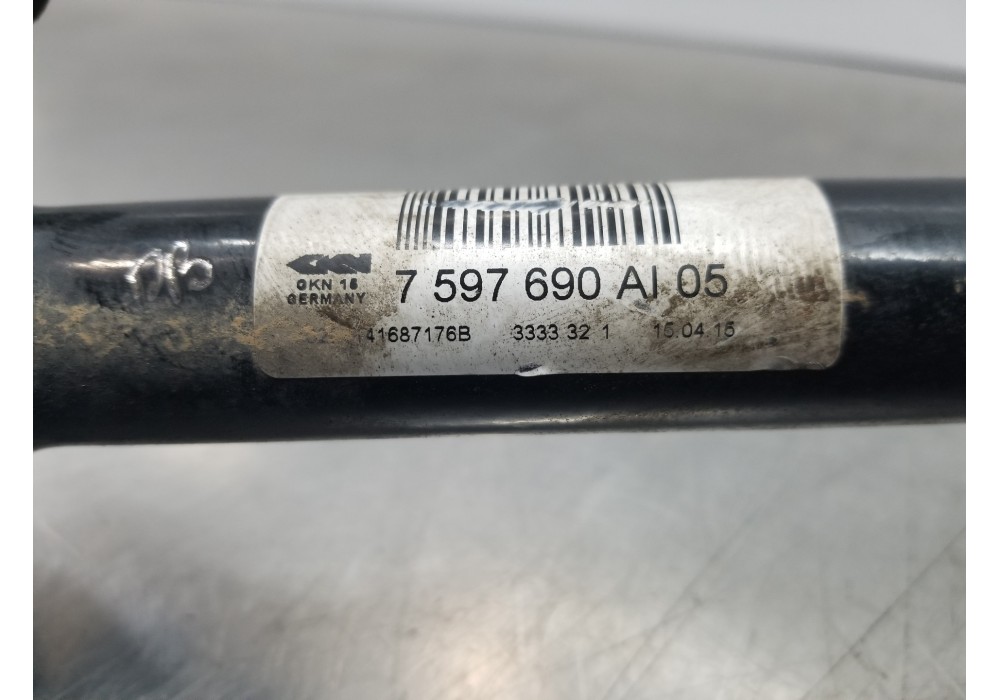 Recambio de transmision trasera derecha para bmw serie 4 gran coupe (f36) x drive referencia OEM IAM 33207597690 7597690 