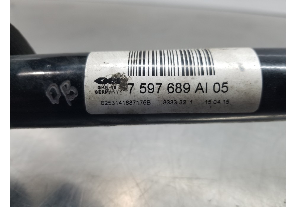 Recambio de transmision trasera izquierda para bmw serie 4 gran coupe (f36) x drive referencia OEM IAM 33207597689 7597689 