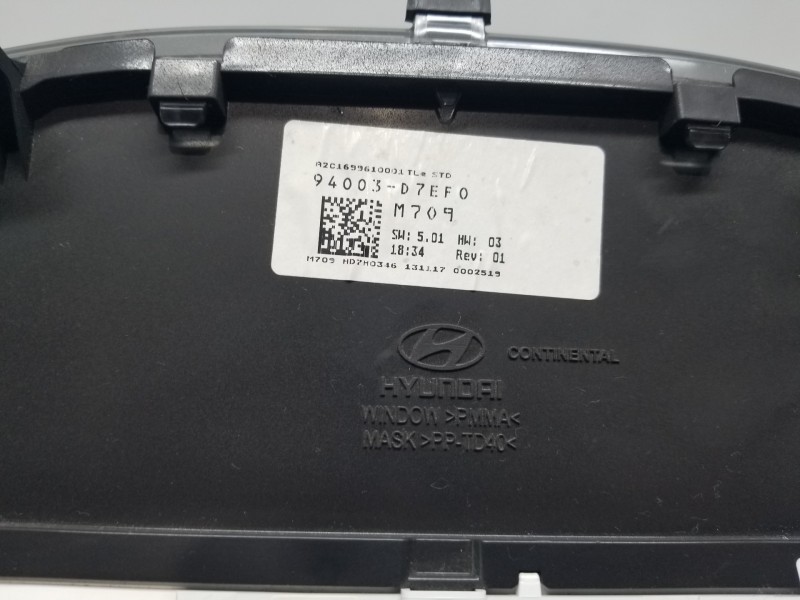 Recambio de cuadro instrumentos para hyundai tucson tl referencia OEM IAM 94003D7EF0  