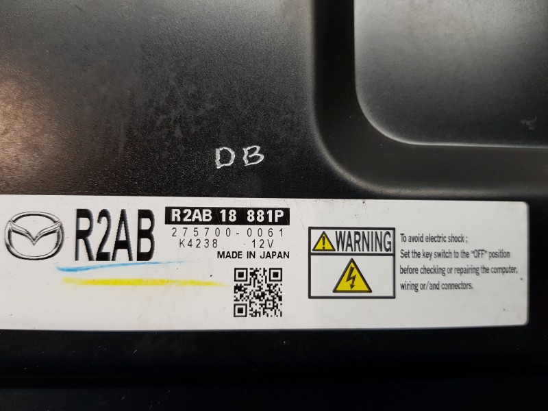 Recambio de centralita motor uce para mazda 6 lim. (gh) sport referencia OEM IAM R2AB18881P 2757000061  Recambio de centralita motor uce para mazda 6 lim. (gh) sport referencia OEM IAM R2AB18881P 2757000061