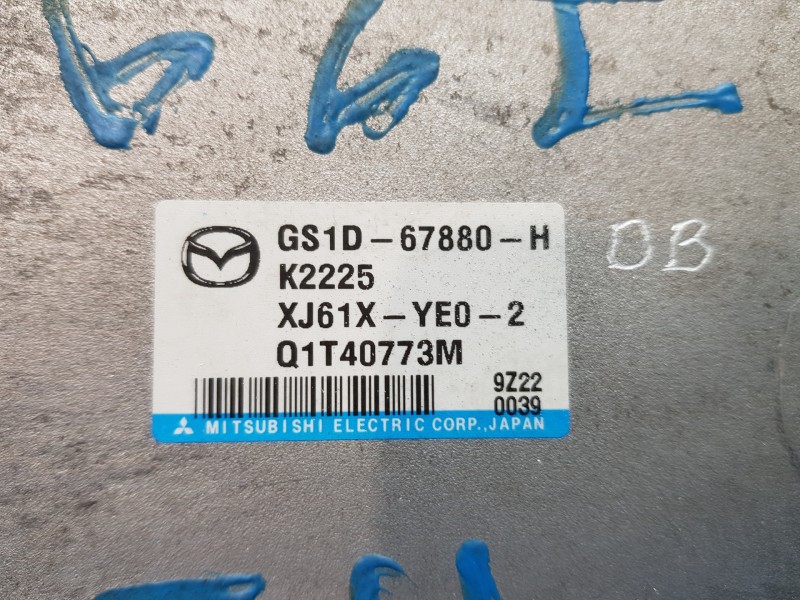 Recambio de modulo electronico para mazda 6 lim. (gh) sport referencia OEM IAM GS1D67880H   Recambio de modulo electronico para mazda 6 lim. (gh) sport referencia OEM IAM GS1D67880H