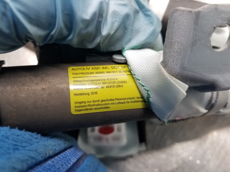 Recambio de airbag cortina delantero izquierdo para lexus nx essence referencia OEM IAM 6218078020  