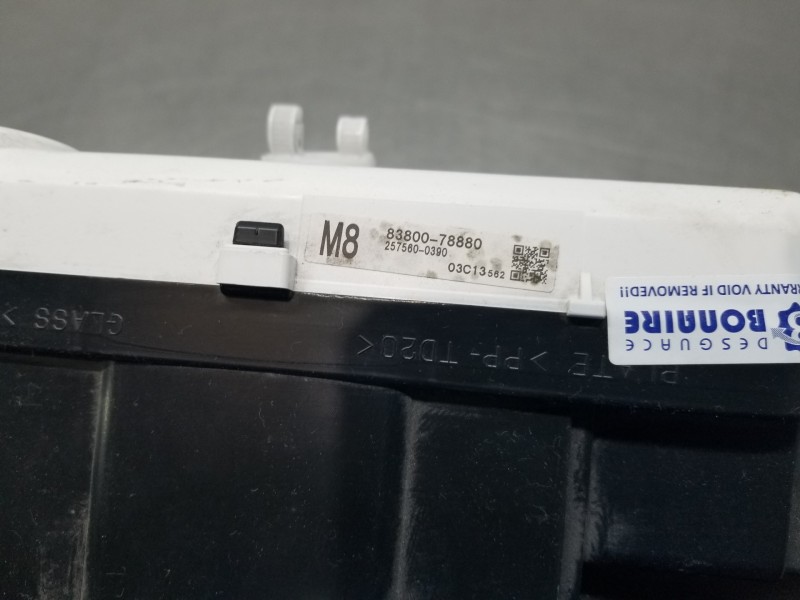 Recambio de cuadro instrumentos para lexus nx essence referencia OEM IAM 8380078880  