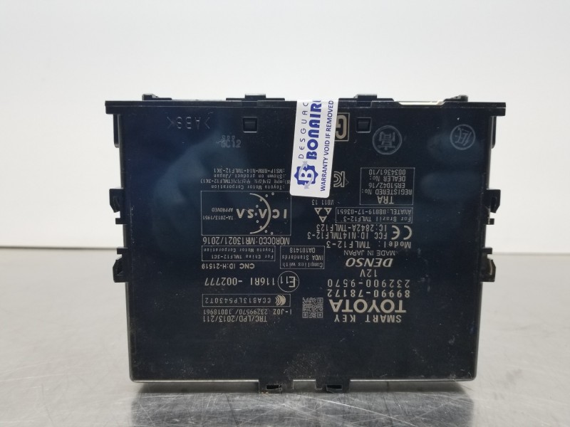 Recambio de modulo electronico para lexus nx essence referencia OEM IAM 8999078172 2329009570 