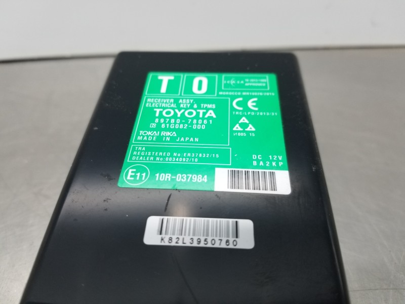 Recambio de modulo electronico para lexus nx essence referencia OEM IAM 897B078061 61G082000 