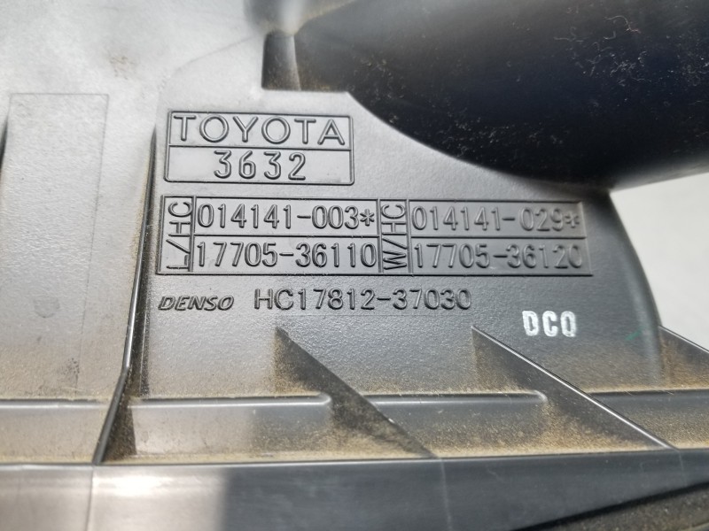 Recambio de filtro aire para lexus nx essence referencia OEM IAM 1770536110  