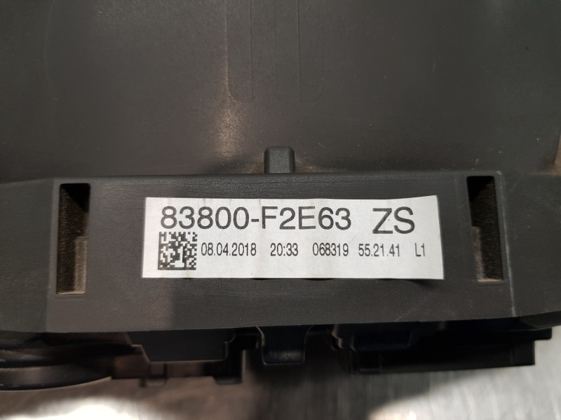 Recambio de cuadro instrumentos para toyota auris touring sports (e18) hybrid advance referencia OEM IAM 83800F2E63 A2C94485000  Recambio de cuadro instrumentos para toyota auris touring sports (e18) hybrid advance referencia OEM IAM 83800F2E63 A2C94485000