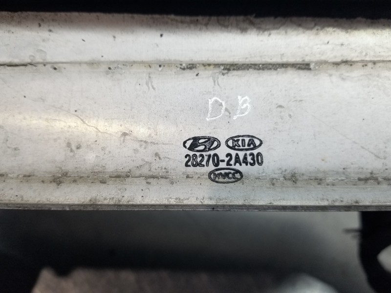 Recambio de intercooler para hyundai tucson tl referencia OEM IAM 282702A430 282712A440 