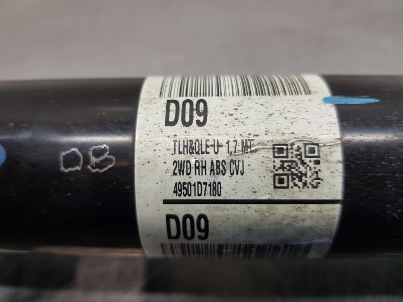 Recambio de transmision delantera derecha para hyundai tucson tl referencia OEM IAM 49501D7180  