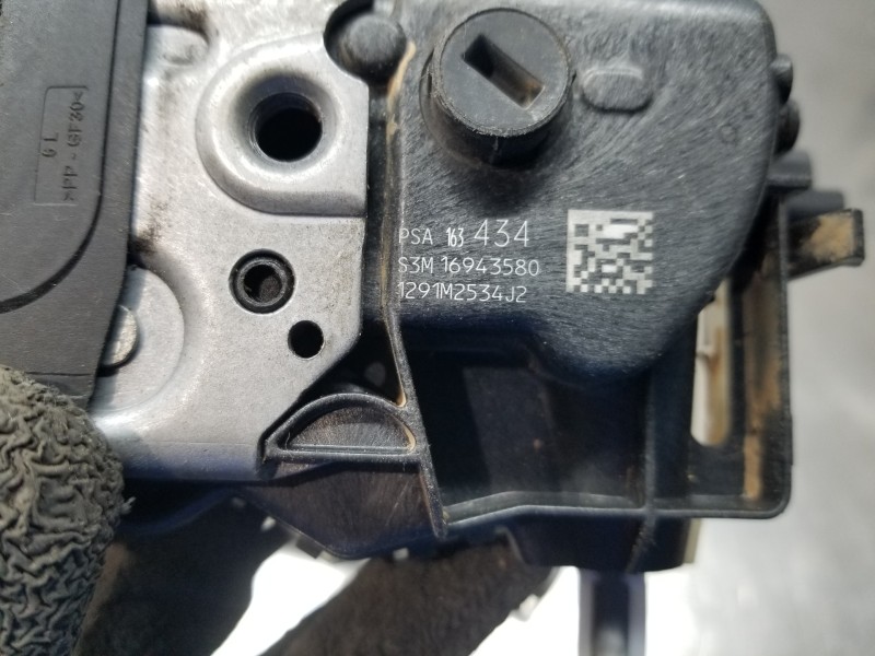 Recambio de cerradura puerta delantera izquierda para peugeot rifter active pack referencia OEM IAM 9816343480 16943580 