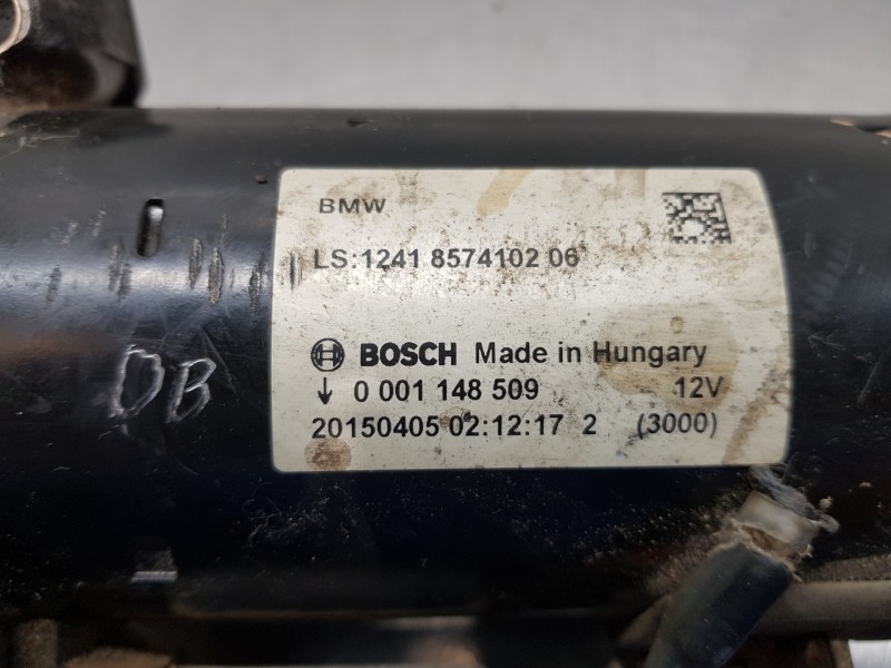Recambio de motor arranque para bmw serie 4 gran coupe (f36) x drive referencia OEM IAM 12418574102 0001148509 