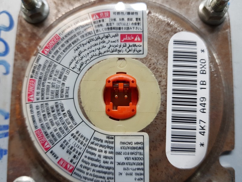 Recambio de airbag delantero izquierdo para mitsubishi asx (ga0w) challenge 2wd referencia OEM IAM 7030A249XA  