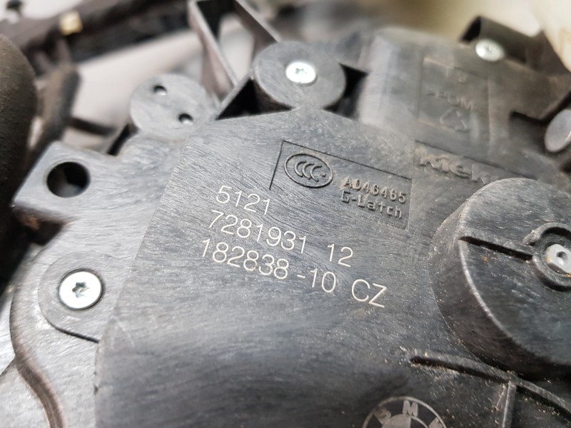 Recambio de cerradura puerta delantera izquierda para bmw x1 (f48) sdrive referencia OEM IAM 51217281931  