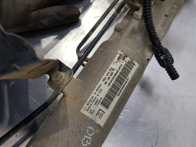 Recambio de cremallera direccion para peugeot expert furgón caja cerrada referencia OEM IAM 9813692680  