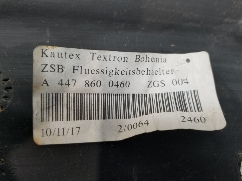 Recambio de deposito limpia para mercedes vito mixto (447) combi referencia OEM IAM A0008690200 A4478600460 A4478690066