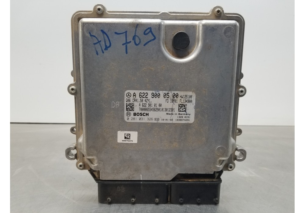 Recambio de centralita motor uce para mercedes vito mixto (447) combi referencia OEM IAM A6229000500 A6229010100 0281031326