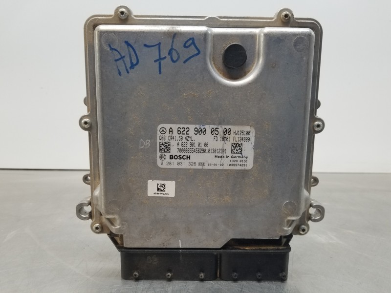 Recambio de centralita motor uce para mercedes vito mixto (447) combi referencia OEM IAM A6229000500 A6229010100 0281031326