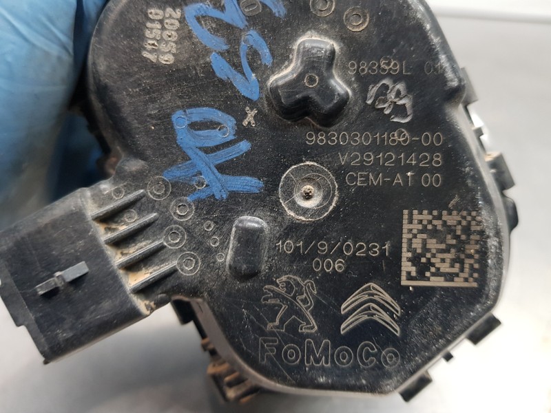 Recambio de caja mariposa para peugeot expert furgón caja cerrada referencia OEM IAM 9830301180  