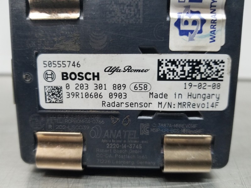 Recambio de modulo electronico para alfa romeo giulietta (191) distinctive referencia OEM IAM 50555746 0203301809  Recambio de modulo electronico para alfa romeo giulietta (191) distinctive referencia OEM IAM 50555746 0203301809