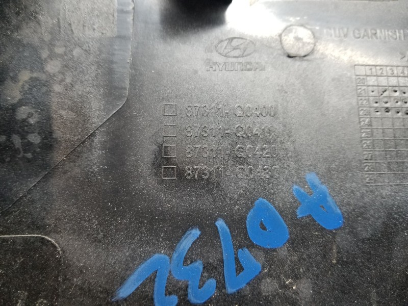 Recambio de molduras traseras para hyundai bayon hybrid referencia OEM IAM 87311Q0400 87311Q0410 87311Q0420 Recambio de molduras traseras para hyundai bayon hybrid referencia OEM IAM 87311Q0400 87311Q0410 87311Q0420