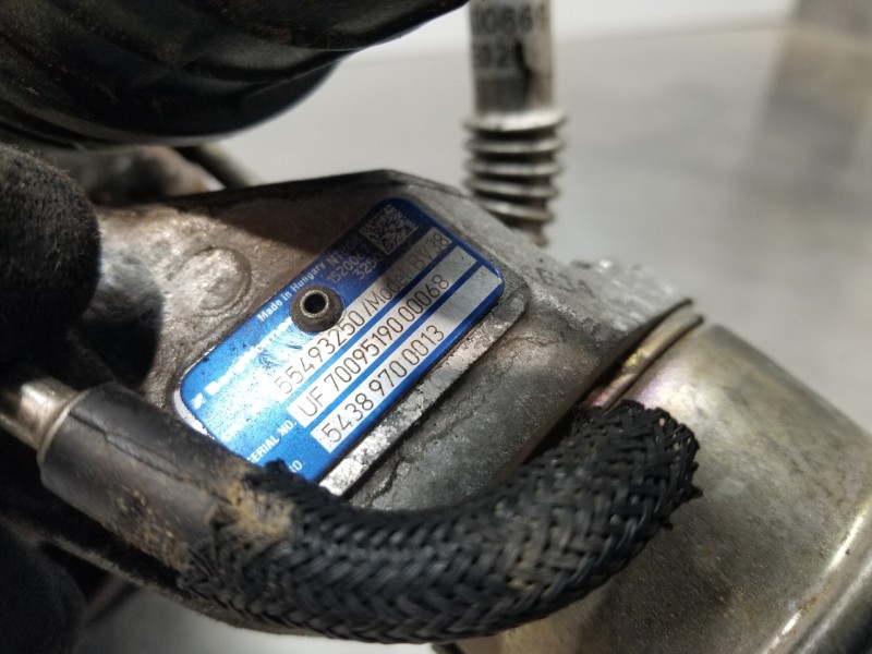 Recambio de turbocompresor para opel zafira (c) family start/stop referencia OEM IAM 55493250 54389700013 