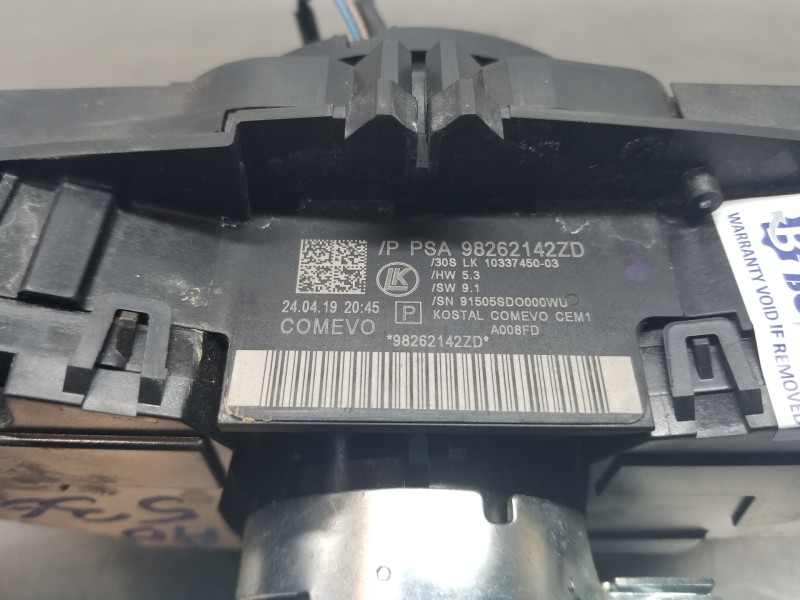 Recambio de mando multifuncion para peugeot expert furgón caja cerrada referencia OEM IAM 98262142ZD  