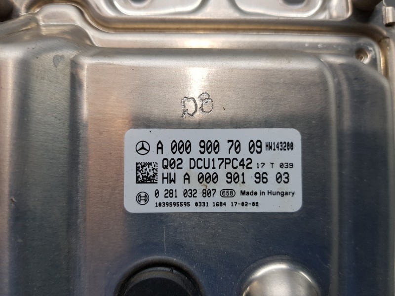 Recambio de modulo electronico para mercedes vito mixto (447) select referencia OEM IAM A0009007009 A0009019603 0281032807