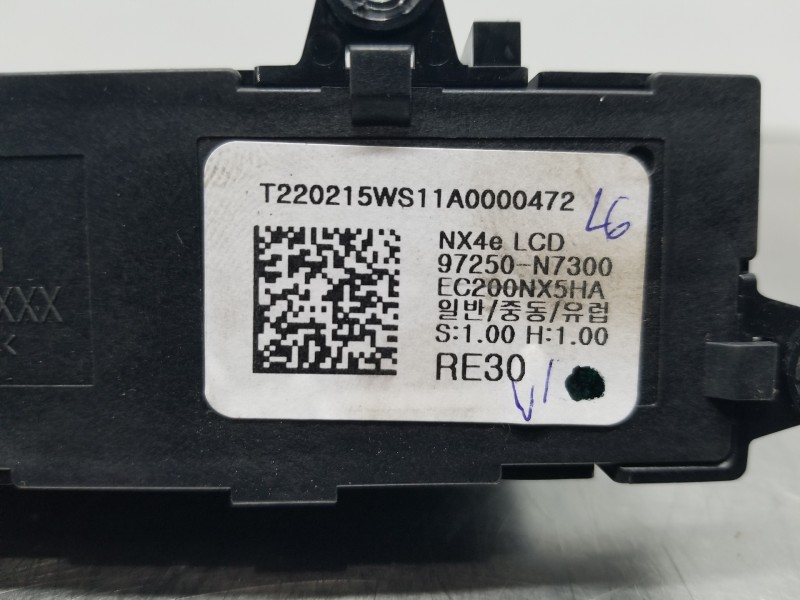 Recambio de mando climatizador para hyundai tucson klass referencia OEM IAM 97250N7300RET 97250N7300 