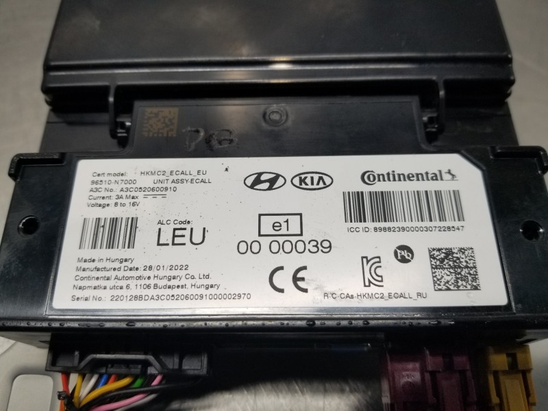 Recambio de modulo electronico para hyundai tucson klass referencia OEM IAM 96510N7000  