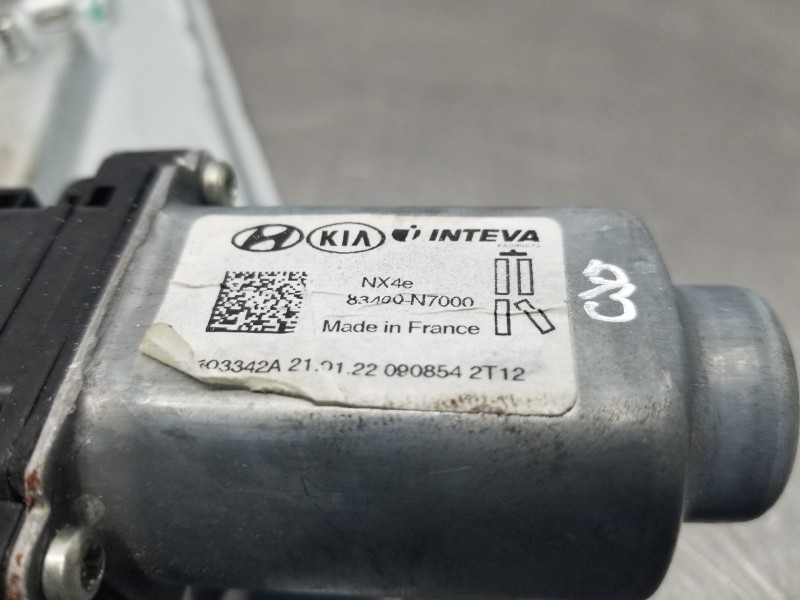 Recambio de elevalunas trasero derecho para hyundai tucson klass referencia OEM IAM 83404N7000 83460N7000 