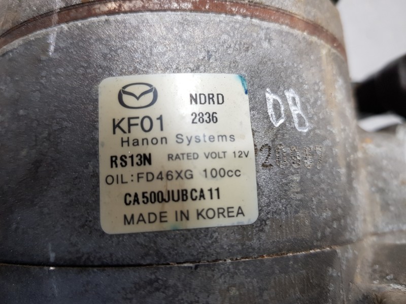 Recambio de compresor aire acondicionado para mazda 3 lim. () style referencia OEM IAM KD4561450A  
