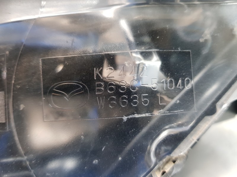 Recambio de faro izquierdo para mazda 3 lim. () style referencia OEM IAM BABE51041J BSP551040 B63C51040