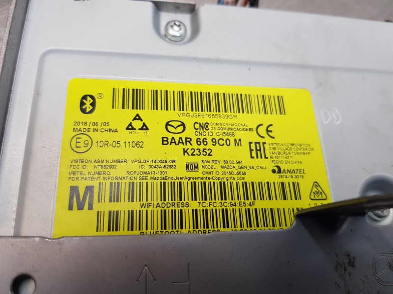 Recambio de modulo electronico para mazda 3 lim. () style referencia OEM IAM BAAR669C0M  