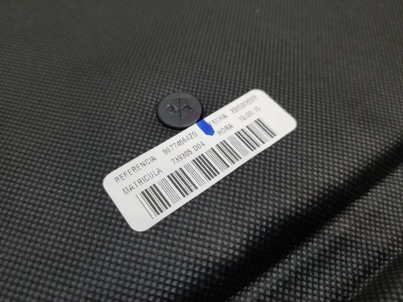 Recambio de bandeja trasera para citroen c4 grand picasso spacetourer referencia OEM IAM 98031941ZD 96774664ZD  Recambio de bandeja trasera para citroen c4 grand picasso spacetourer referencia OEM IAM 98031941ZD 96774664ZD