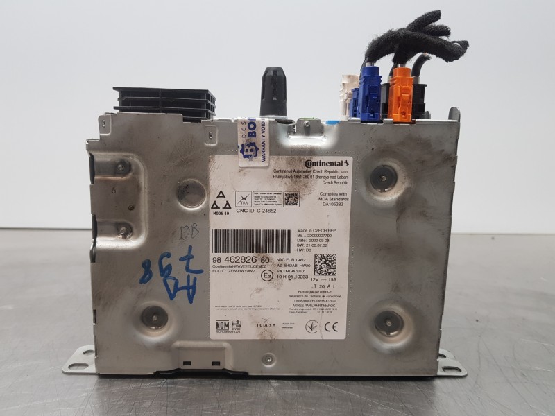 Recambio de sistema audio / radio cd para citroen c4 grand picasso spacetourer referencia OEM IAM 9846282680  
