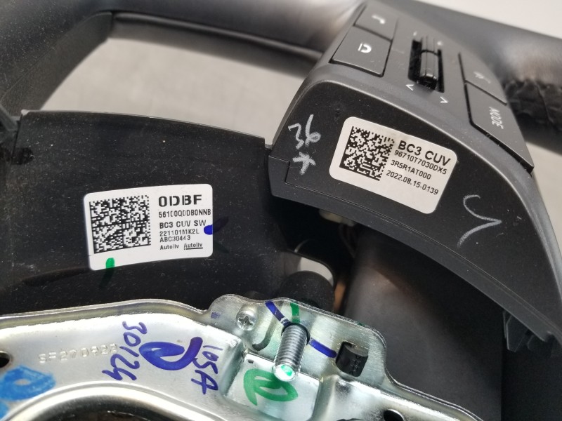 Recambio de volante para hyundai i20 iii active referencia OEM IAM 56100Q0DB0NNB   Recambio de volante para hyundai i20 iii active referencia OEM IAM 56100Q0DB0NNB