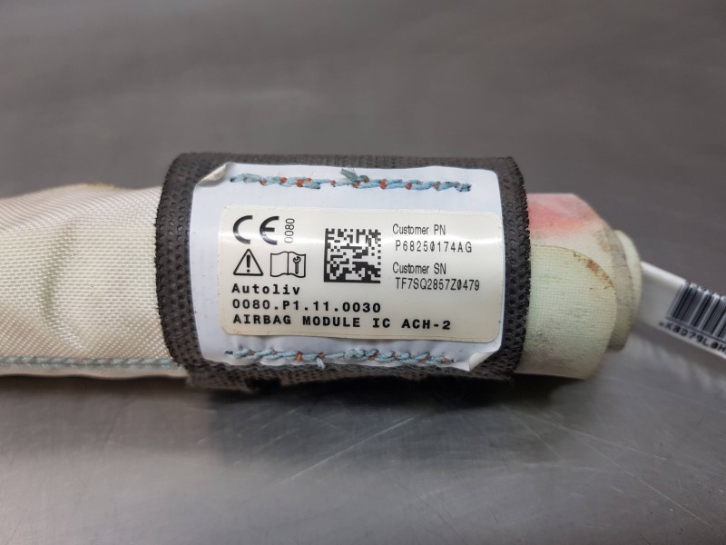 Recambio de airbag cortina delantero izquierdo para jeep gr. cherokee iv 4x4 referencia OEM IAM P68250174AG  