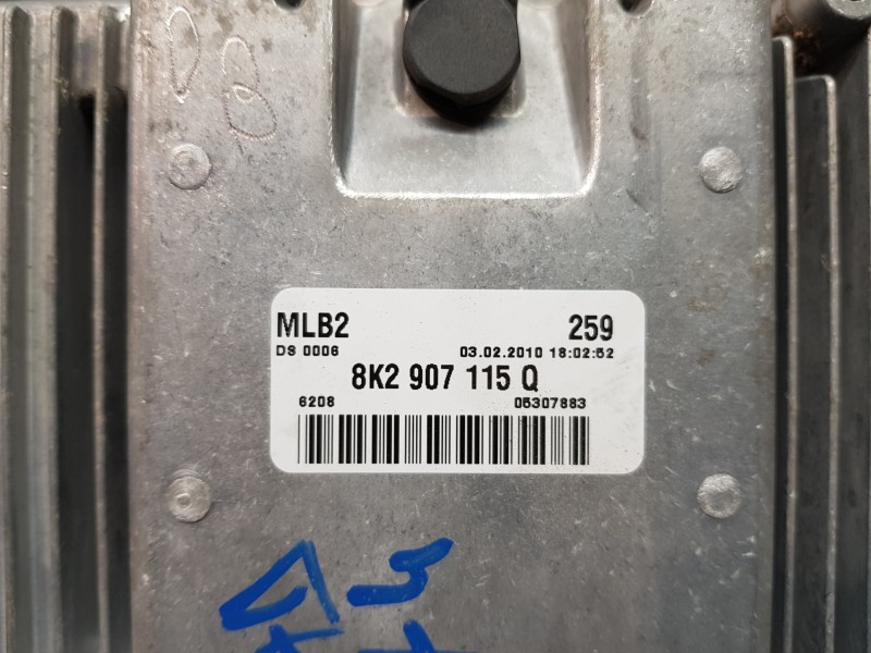 Recambio de centralita motor uce para audi a5 coupe (8t) coupe referencia OEM IAM 8K2907115Q  