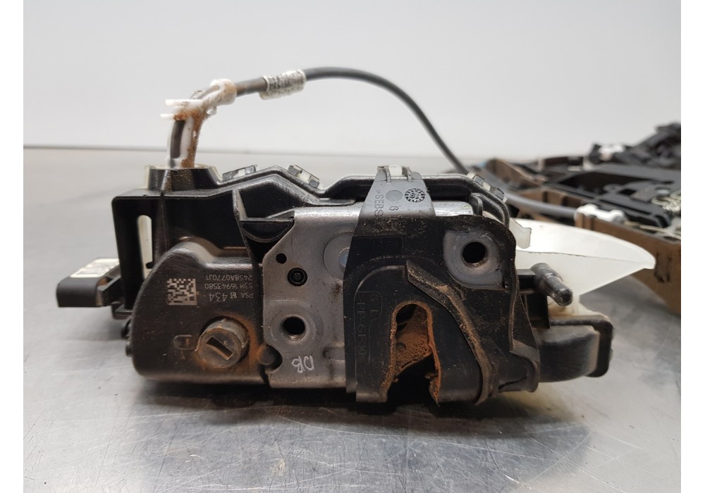 Recambio de cerradura puerta delantera izquierda para citroen berlingo talla m referencia OEM IAM 9816343480 16943580 