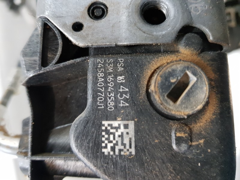 Recambio de cerradura puerta delantera izquierda para citroen berlingo talla m referencia OEM IAM 9816343480 16943580 